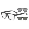 Emporio Armani OEA 4115 5801/1W z nakładkami przeciwsłonecznymi