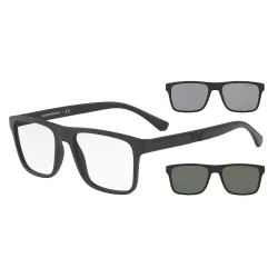 Emporio Armani OEA 4115 5801/1W z nakładkami przeciwsłonecznymi