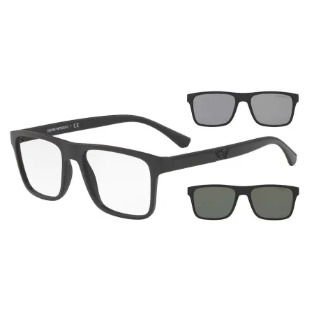 Emporio Armani OEA 4115 5801/1W z nakładkami przeciwsłonecznymi